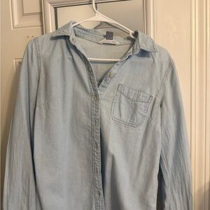 Old Navy Light Blue Button Down Shirt